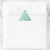 Zachte Groene Plant Palmblad Sticker (Tas)