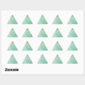 Zachte Groene Plant Palmblad Sticker (Vel)