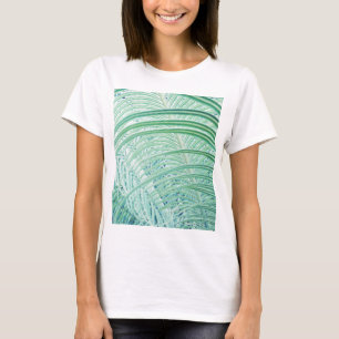 Zachte Groene Plant Palmblad T-shirt