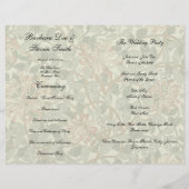 Zachte Groene  William Morris Honeysuckle (Achterkant)