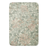 Zachte Groene  William Morris Honeysuckle Badmat (Voorkant Verticaal)