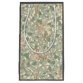 Zachte Groene William Morris Honeysuckle Klein Cadeauzakje (Voorkant)