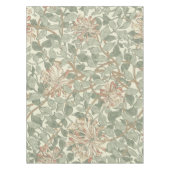 Zachte Groene William Morris Honeysuckle Tafelkleed (Voorkant)