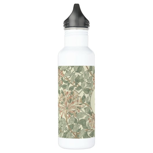 Zachte Groene  William Morris Honeysuckle Waterfles (Links)