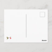 Zachte groene zomer briefkaart (Achterkant)