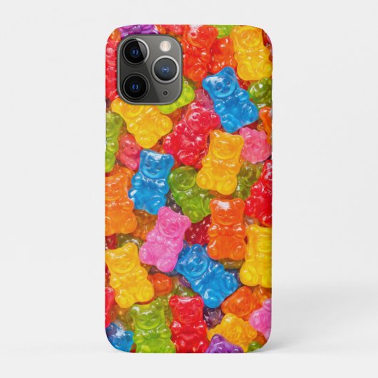 Zachte Gummibeer iPhone Hoesje  (Achterkant)