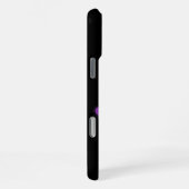 Zachte Halloween Geest Sticker iPhone Hoesje (Rechterkant)