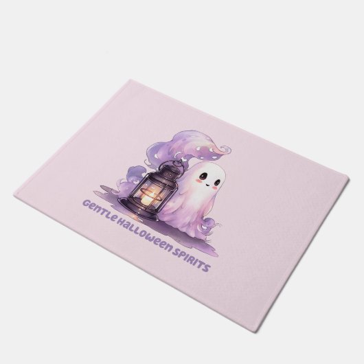 Zachte Halloween Geesten Deurmat (Schuin)