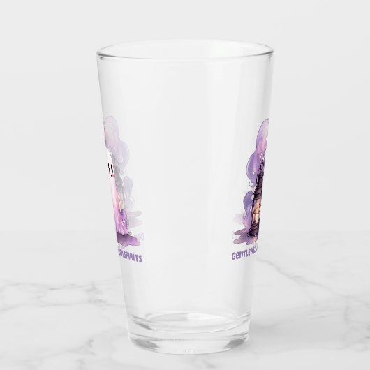 Zachte Halloween Geesten Glas (Links)