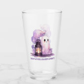 Zachte Halloween Geesten Glas (Voorkant)