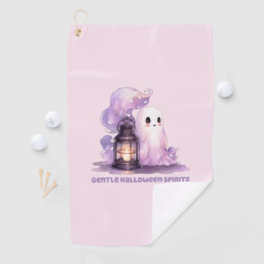 Zachte Halloween Geesten Golfhanddoek (Insitu)