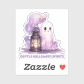 Zachte Halloween Geesten Sticker (Vel)
