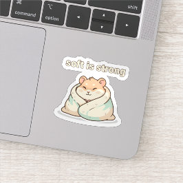 Zachte Hamster Sticker – Mooie Dieren