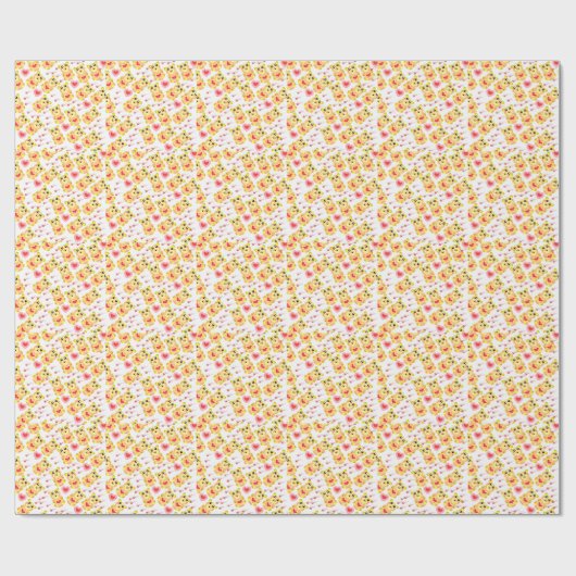 Zachte Hart Beer Nursery Patroon Cadeaupapier (Vlak)