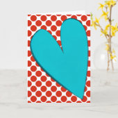 Zachte Hart Kunst Retro Stijl Notitiekaart (Gele Bloem)