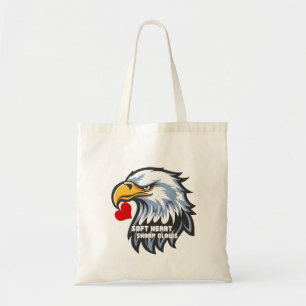 Zachte Hart Scherpe Klauwen Adelaar Mascotte Boods Tote Bag