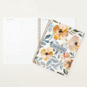 Zachte Herfst Bloemen Personalized Planner (Display)