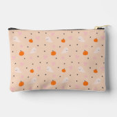 Zachte herfst Halloween-spookpatroon ritssluitings Etui (Achterkant)