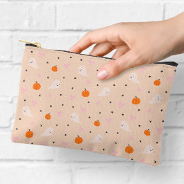 Zachte herfst Halloween-spookpatroon ritssluitings Etui