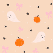 Zachte herfst Halloween-spookpatroon ritssluitings Etui