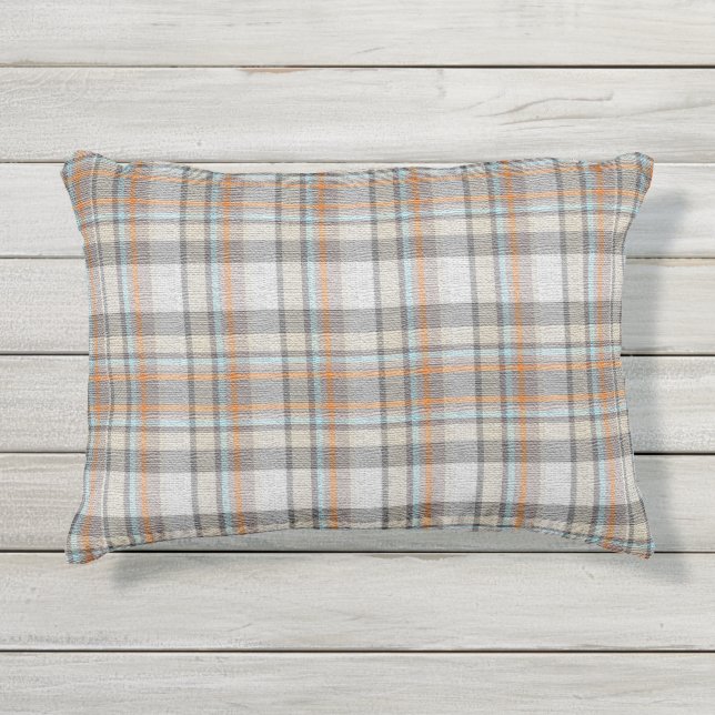 Zachte herfsttinten buitenkussen (Voorkant)