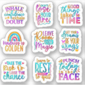 Zachte herinneringen sticker (Voorkant)