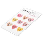 Zachte herinneringen voor zelfliefde geestelijke g magneet (Linkerzijde)