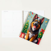 🎁Zachte hond kerstmannenhoed Kerst planner cadeau (Display)