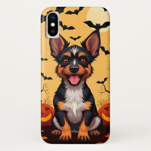 Zachte Hond Met Halloween Decoraties Case-Mate iPhone Case