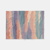 zachte-horizongolven fleece deken (Voorkant (Horizontaal))