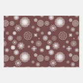 Zachte ingewikkelde en bloemstukken inpakpapier vel (Voorkant 3)