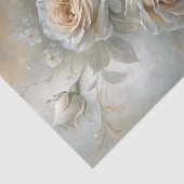 Zachte Ivoor Roos Boeket Decoupage Tissuepapier (Detail)