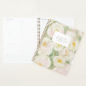 Zachte Ivoor Waterverf Bloem Planner (Display)