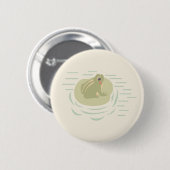 Zachte Jungle Kikkers & Vogels Ronde Button 5,7 Cm (Voorkant /achterkant)
