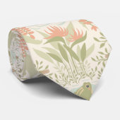 Zachte Jungle Kikkers & Vogels Stropdas (Opgerold)