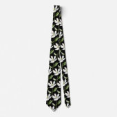 Zachte Kantoor Wilde Bloemen Boho Das (Voorkant)
