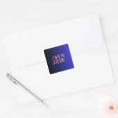 Zachte Kat Astronaut Sticker – Kawaii Ruimtekater  (Envelop)