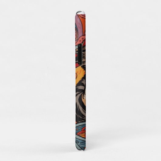 Zachte kat eet Ramen Case-Mate iPhone Case (Achterkant/rechts)