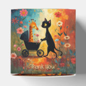 Zachte Kat Giraffe Favor Doos Bedankdoosjes (Bovenkant)