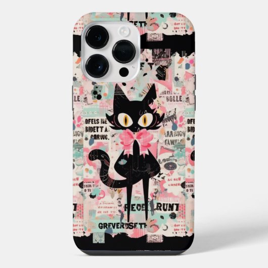 Zachte Kat iPhone Hoesje (Achterkant)
