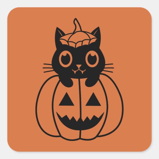 Zachte Kat Liefhebber Sticker | blijf positief (Voorkant)