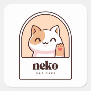 Zachte Kat Liefhebber Sticker kat mama