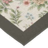 Zachte Katoen Bloemen Tafelkleed Rustiek Cottage F (Gekanteld)