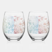 Zachte katoenen stomeloze wijn glas set (Rechts)