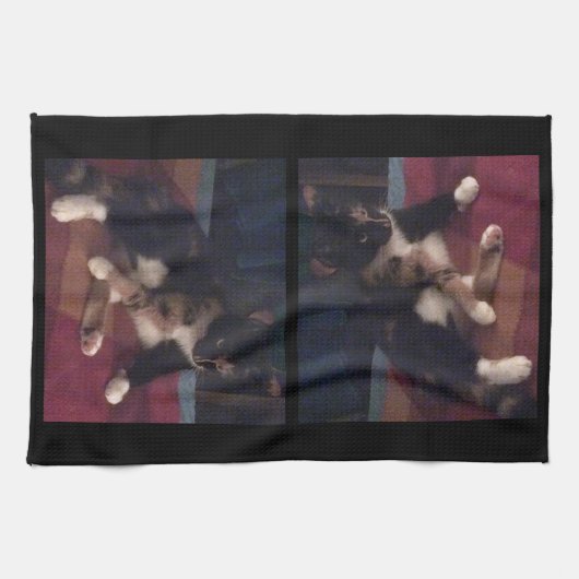 Zachte Katten poten Theedoek (Horizontaal)