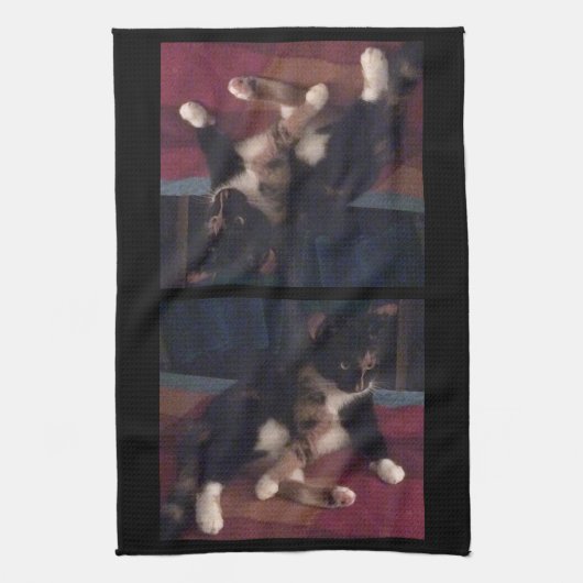 Zachte Katten poten Theedoek (Verticaal)