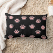Zachte kattenpoten decoratieve kussen (Deken)
