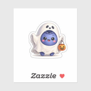 Zachte Kawaii Geest Sticker 