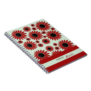 Zachte Keizerin Bloemen Fluwelen Notitieboek