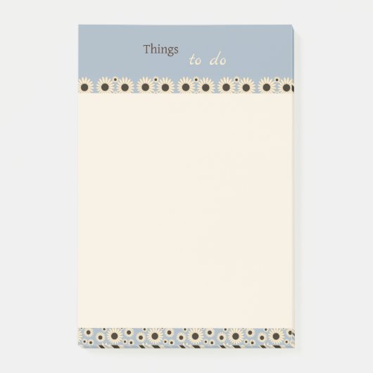 Zachte Keizerin Bloemen Stralende Keizerin Post-it® Notes (Voorkant)